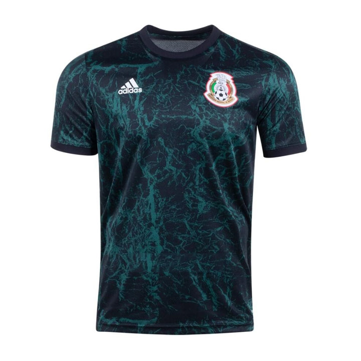 Authentic Camiseta Pre Partido Mexico 2021 Verde